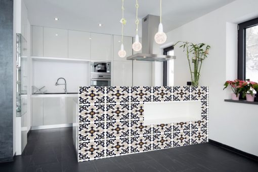 VINILO DECORATIVO HIDRÁUILICO - Azulejo Antiguo - VinilosAMetros